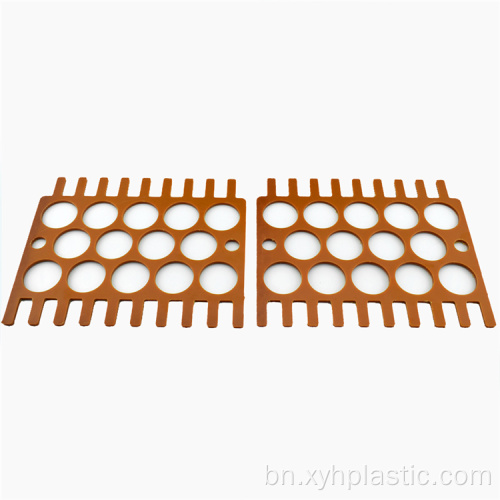 সিএনসি কাটার জন্য কমলা কালো বেকলাইট শীট